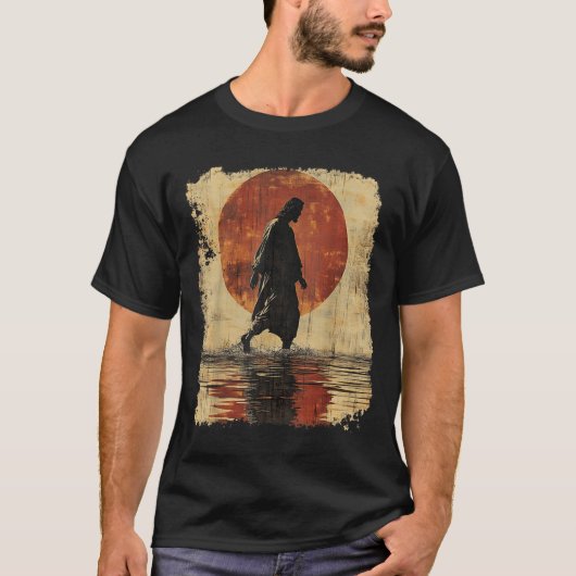 ヴィンテージ ジーザス クロス アパレル Tシャツ (正面)