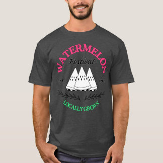 ヴィンテージ スイカ クラウン フェスティバル 1954 レトロ フルーツ Tシャツ