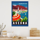 ヴィンテージ・スイス旅行ポスター ポスター (キッチン)