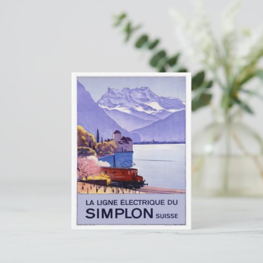 ヴィンテージ・スイス - ポストカード (スタンド正面)