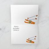 ヴィンテージ・スイス・モルギンス・エコール・デ・スキー シーズンカード (内部)