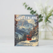 ヴィンテージ スイス 旅行 ポストカード (スタンド正面)