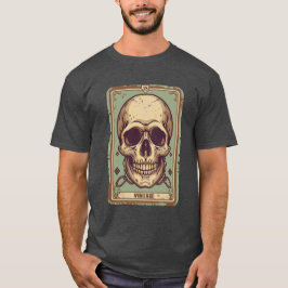 ヴィンテージ スカルイラスト レトロ ゴシックTシャツ Tシャツ