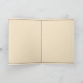 ヴィンテージ スカル ラブ レッド ローズ コラージュ シーズンカード (内部)