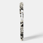 ヴィンテージ スカル＆ローズ Case-Mate iPhoneケース (裏面 / 左)