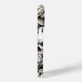 ヴィンテージ スカル＆ローズ Case-Mate iPhoneケース (裏面 / 右)