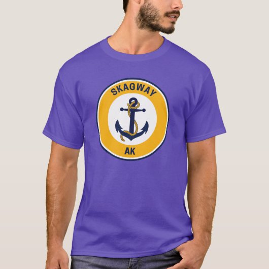 ヴィンテージ スカーグウェイ アラスカ Tシャツ (正面)