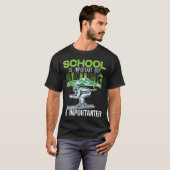 ヴィンテージ スキー スキーヤー おもしろTシャツ ギフト Tシャツ (正面フル)