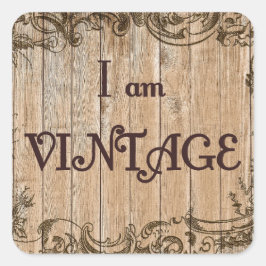 ヴィンテージ スクエアシール