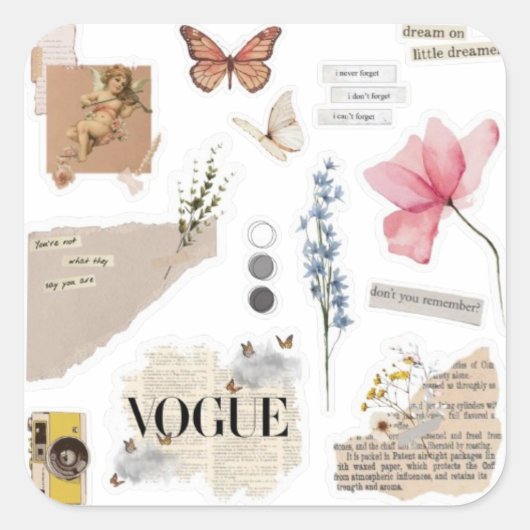 ヴィンテージ スクエアシール (正面)