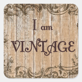 ヴィンテージ スクエアシール