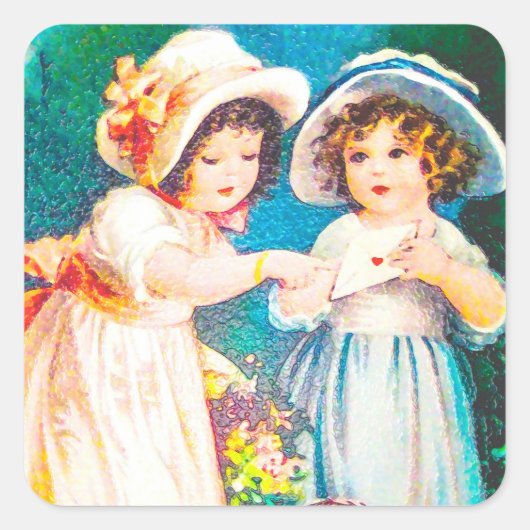 ヴィンテージ スクエアシール (正面)