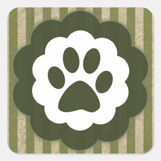 ヴィンテージ スクエアシール (正面)