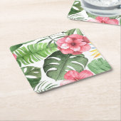 ヴィンテージ スクエアペーパーコースター (アングル)