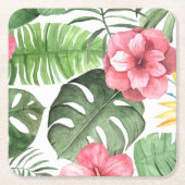 ヴィンテージ スクエアペーパーコースター (正面)