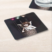 ヴィンテージ スクエアペーパーコースター (アングル)