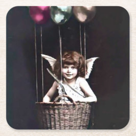 ヴィンテージ スクエアペーパーコースター