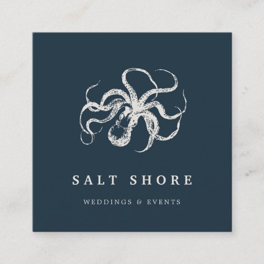 ヴィンテージ スクエア名刺 (正面)