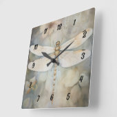 ヴィンテージ スクエア壁時計 (傾斜)