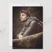 ヴィンテージ·スクロールワーク卒業パーティ招待状 招待状 (裏面)