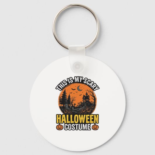 ヴィンテージ スケアリー ハロウィンコスチューム キーホルダー (正面)