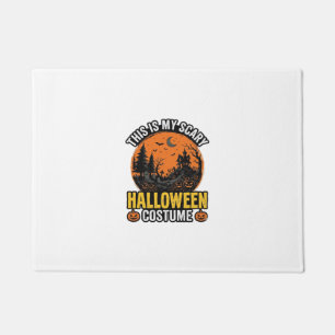 ヴィンテージ スケアリー ハロウィンコスチューム ドアマット