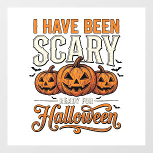 ヴィンテージ スケアリー ハロウィン パンプキン Tシャツ デザイン_1 ウィンドウサイン