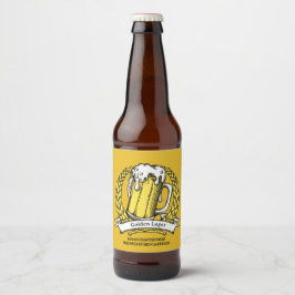 ヴィンテージ スケッチ ビール プロフェッショナル ビール ボ ビールラベル
