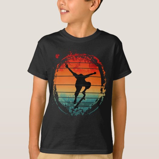 ヴィンテージ スケートボード スケボ Tシャツ (正面)