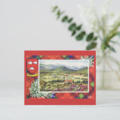 ヴィンテージ・スコットランド、ロバートソン、バルモラル ポストカード (スタンド正面)