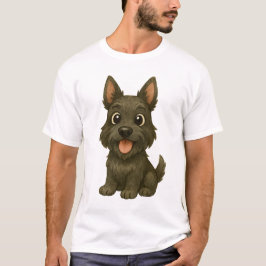 ヴィンテージ・スコティッシュ・テリア:ディーハード・ジェントルマン Tシャツ