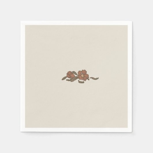 ヴィンテージ スタンダードカクテルナプキン (正面)