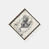 ヴィンテージ スタンダードカクテルナプキン (角)