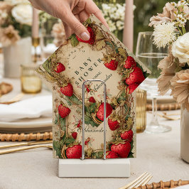 ヴィンテージ スターベリー ガーデン ベイビー シャワー スタンダードカクテルナプキン