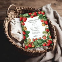 ヴィンテージ スターベリー コテージコア ベビーシャワー