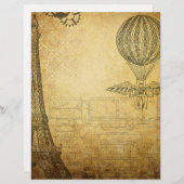 ヴィンテージ スチームパンク トラベル (正面/裏面)