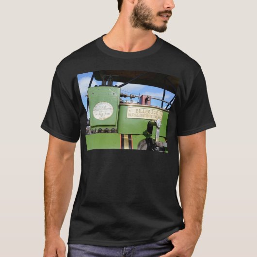 ヴィンテージ スチームローラー Tシャツ (正面)