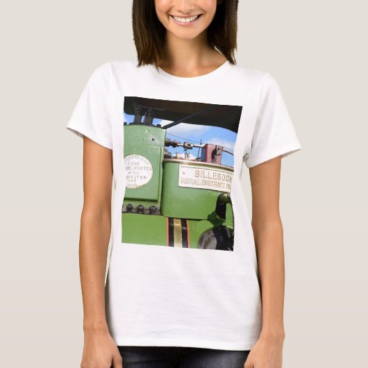 ヴィンテージ スチームローラー Tシャツ (正面)