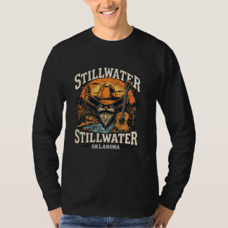 ヴィンテージ スティルウォーター オクラホマ サンセット ワイルドウェスト シティ Tシャツ