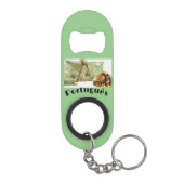 "ヴィンテージ"ステンレス鋼ボトルオープナー キーホルダー栓抜き (裏面)