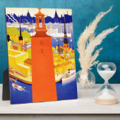 ヴィンテージ ストックホルム スウェーデン フォトプラーク (側面)