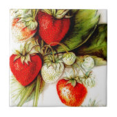 ヴィンテージ・ストロベリー タイル (正面)