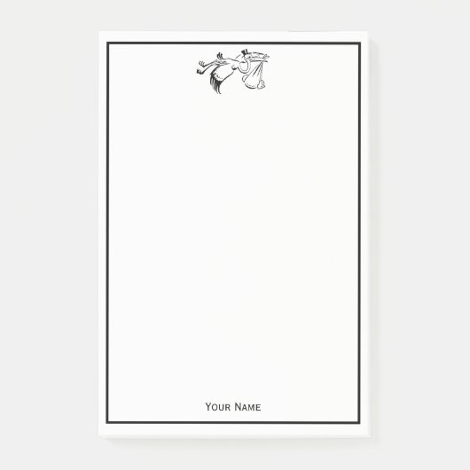 ヴィンテージ・ストークによるベビーの提供#1 ポストイット (正面)