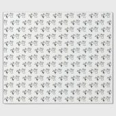 ヴィンテージ・ストークによるベビーの提供#1 ラッピングペーパー (フラット)