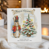 ヴィンテージ・ストーリーブックのピーターラビットのクリスマス シーズンカード