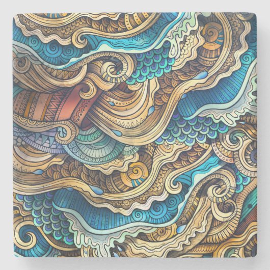 ヴィンテージ ストーンコースター (正面)