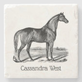 ヴィンテージ ストーンコースター (正面)