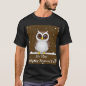 ヴィンテージ スノーアウル ホリデーTシャツ Tシャツ (正面)