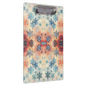 ヴィンテージ スノーフレーク パターン - クリップボード (右)