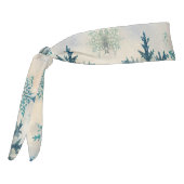 ヴィンテージ スノーフレーク パターン - タイ ヘッドバンド (回転270)